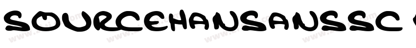 SOURCEHANSANSSC BLOD字体转换